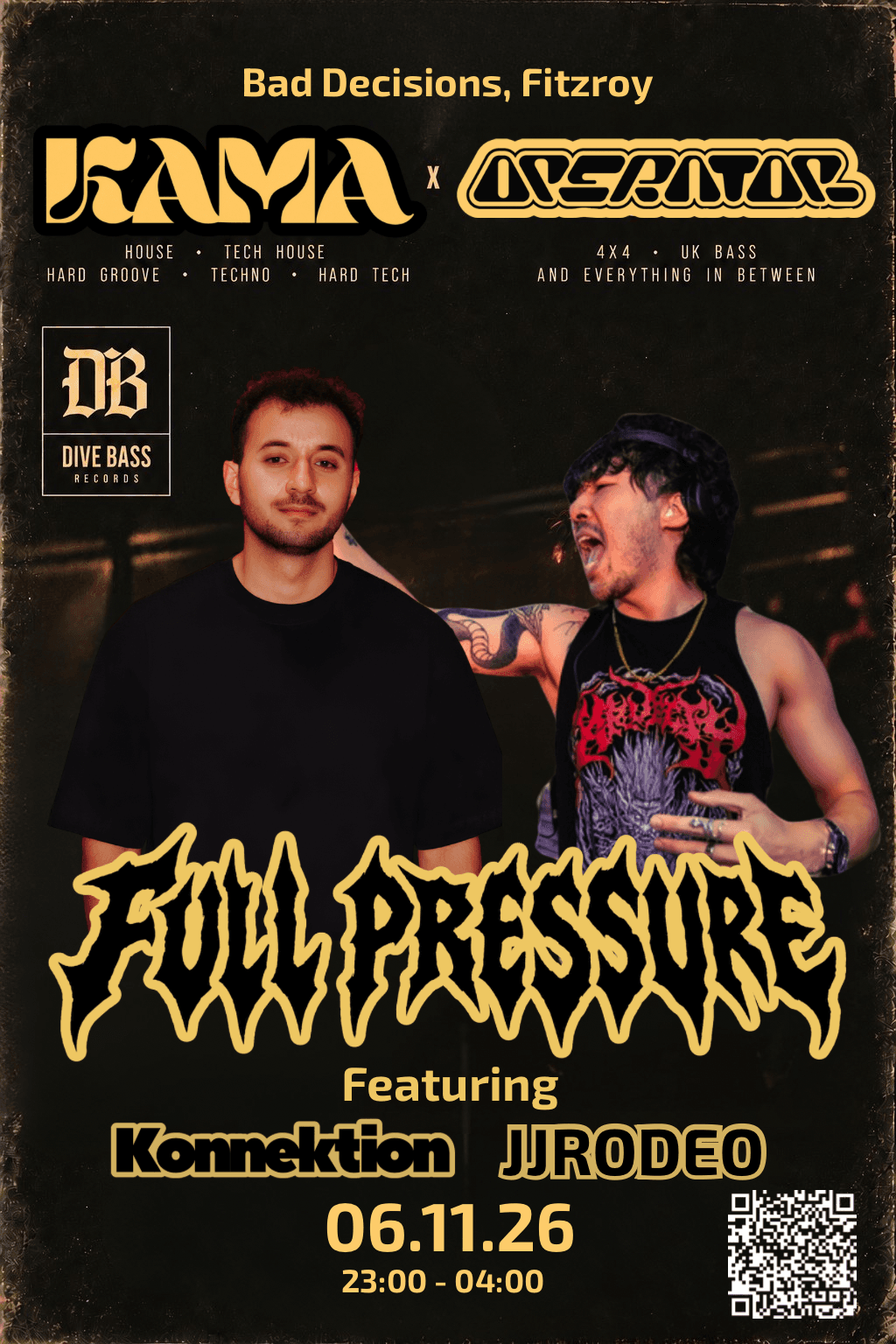 FULL PRESSURE flyer