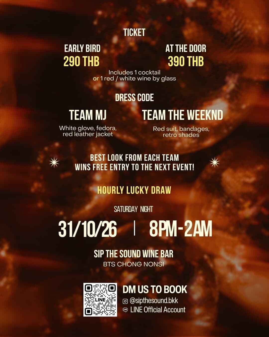 THRILLER AFTER HOURS: A HALLOWEEN NIGHT flyer - image 2 of 2
