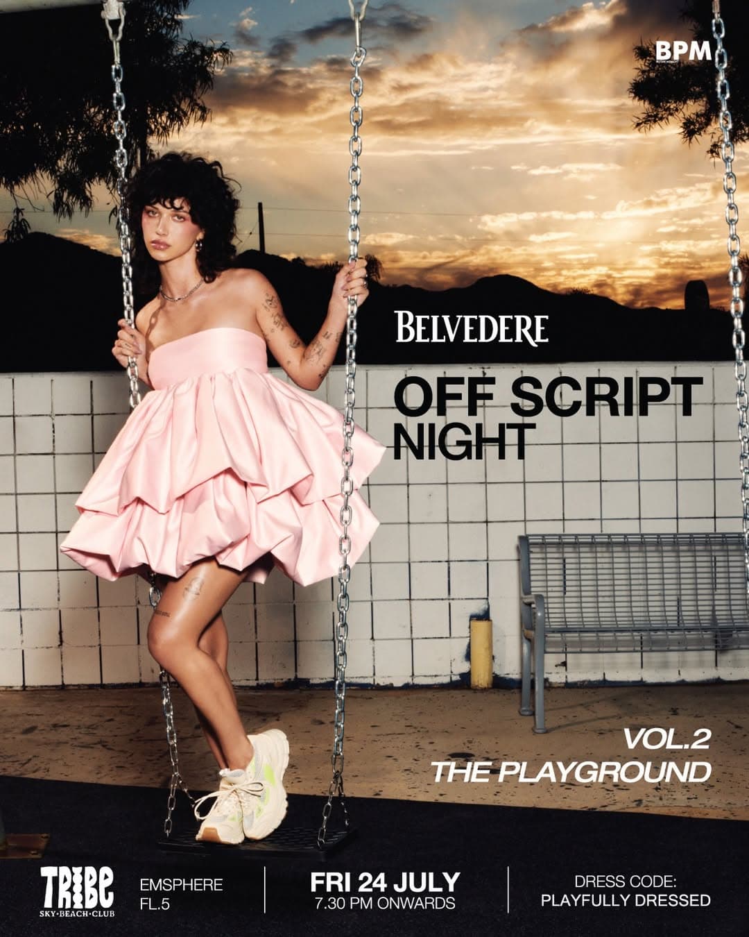 BELVEDERE OFF SCRIPT NIGHT | VOL.2 "THE PLAYGROUND" flyer