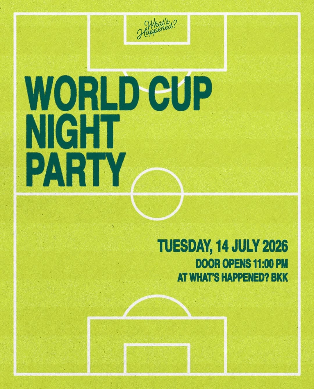 World Cup Night flyer