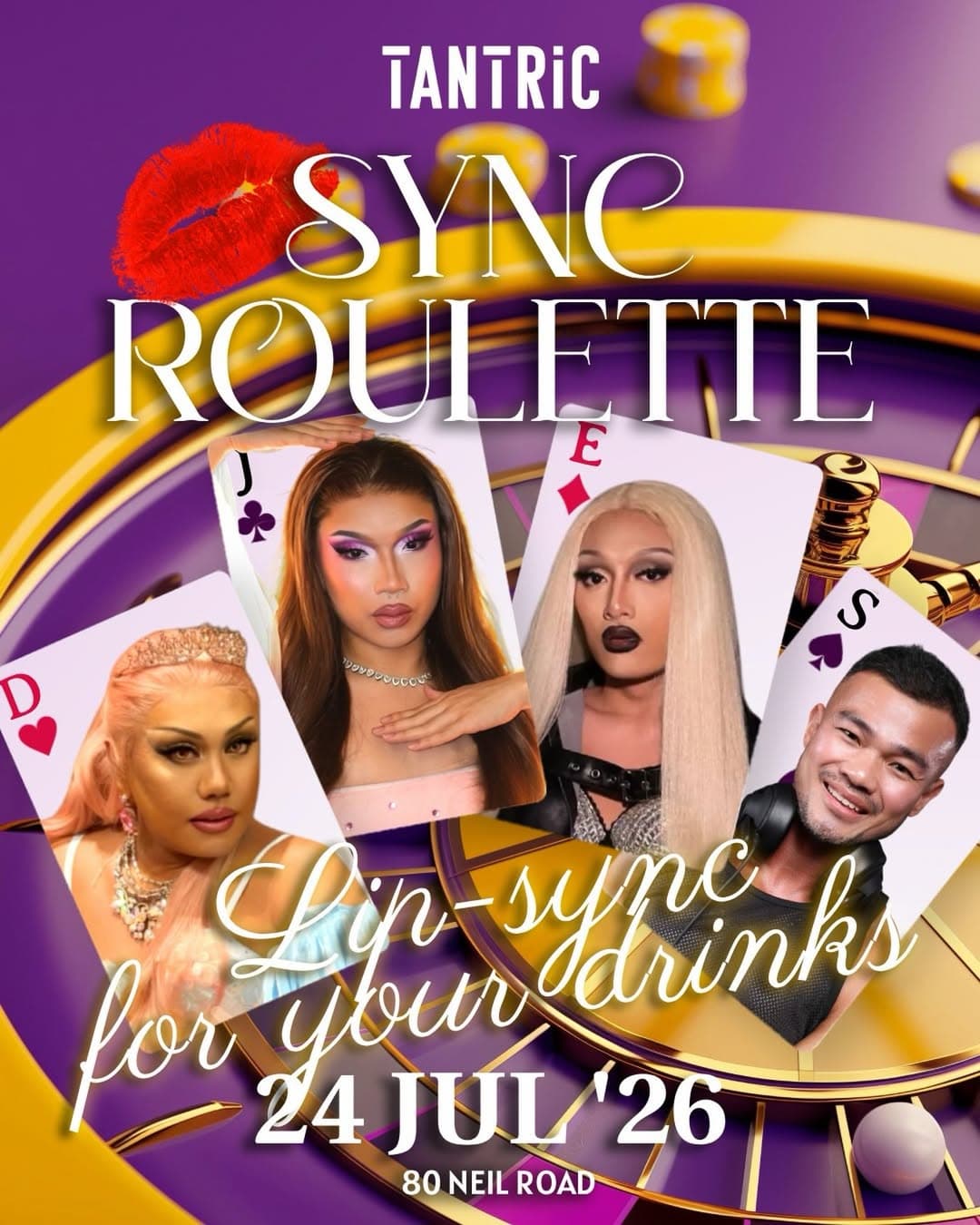 Sync Roulette flyer