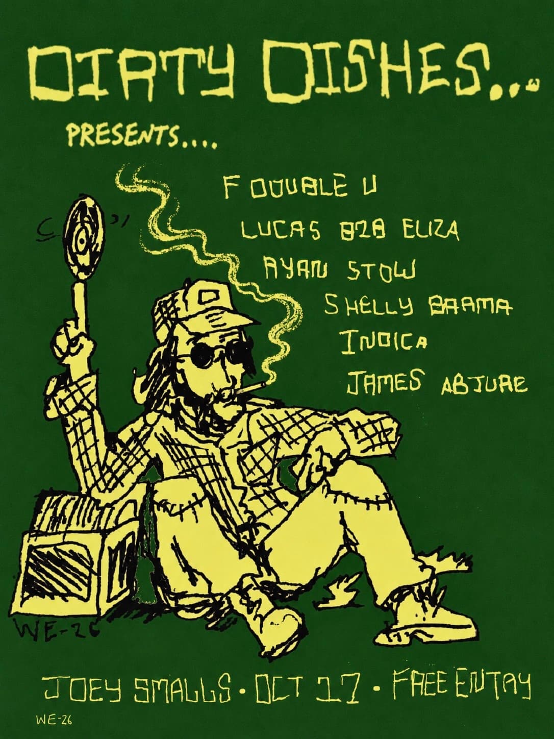 Dirty Dishes flyer