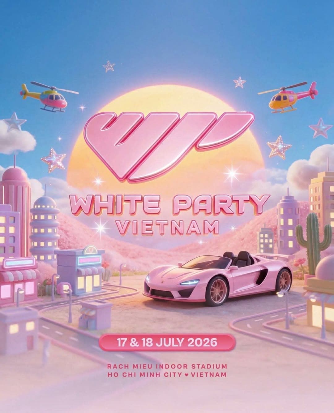 WHITE PARTY VIETNAM 2026 - KEN LAND flyer - image 3 of 3