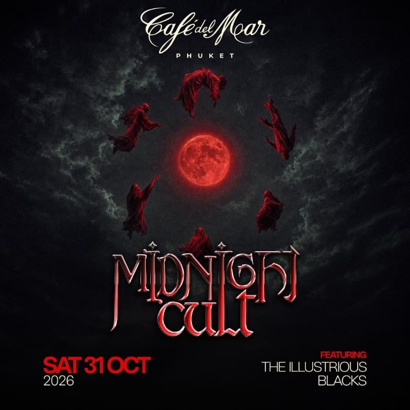 MIDNIGHT CULT: The Illustrious Blacks flyer