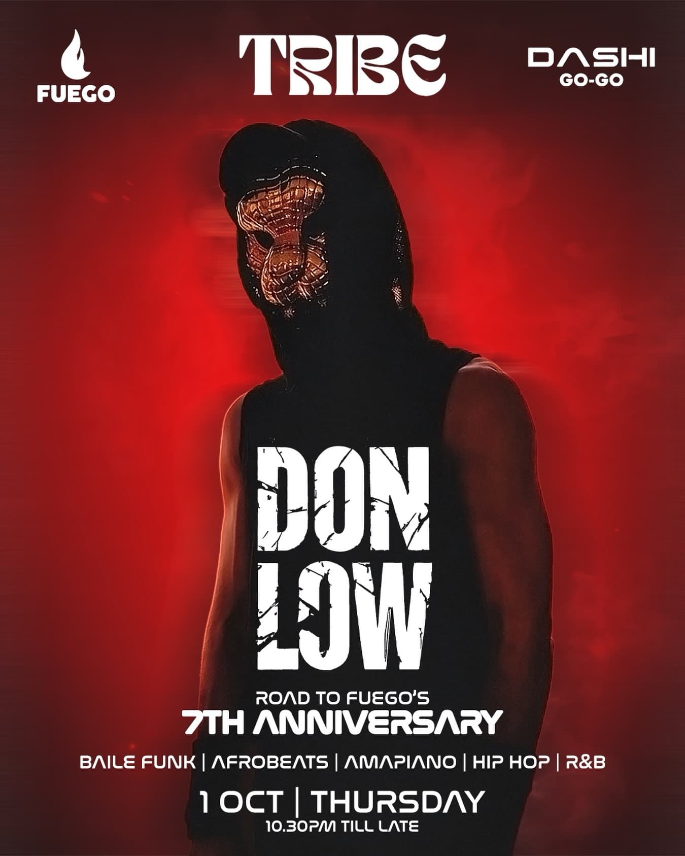 Tribe @ Dashi Go-Go presents Don Low flyer