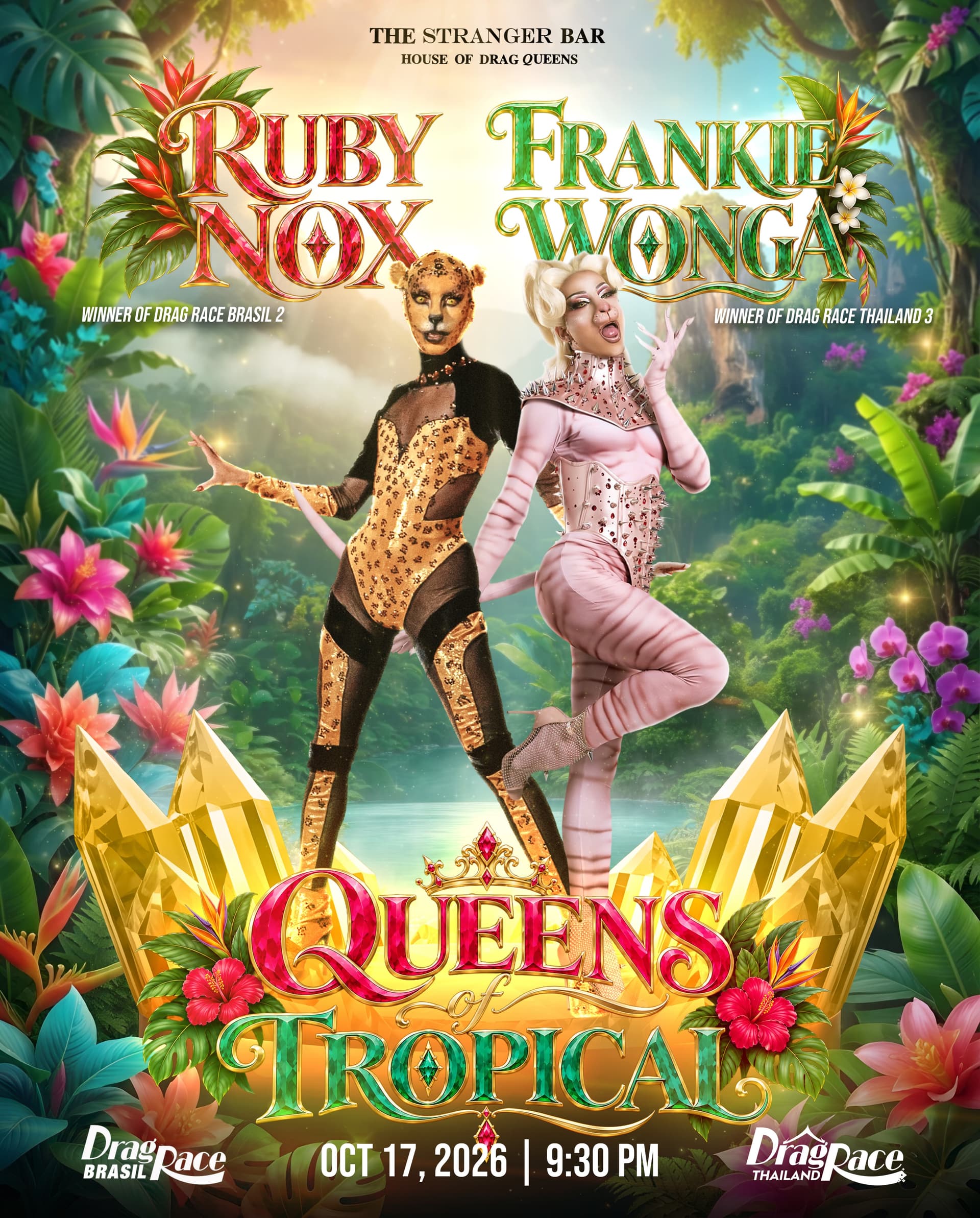 Queens of Tropical flyer