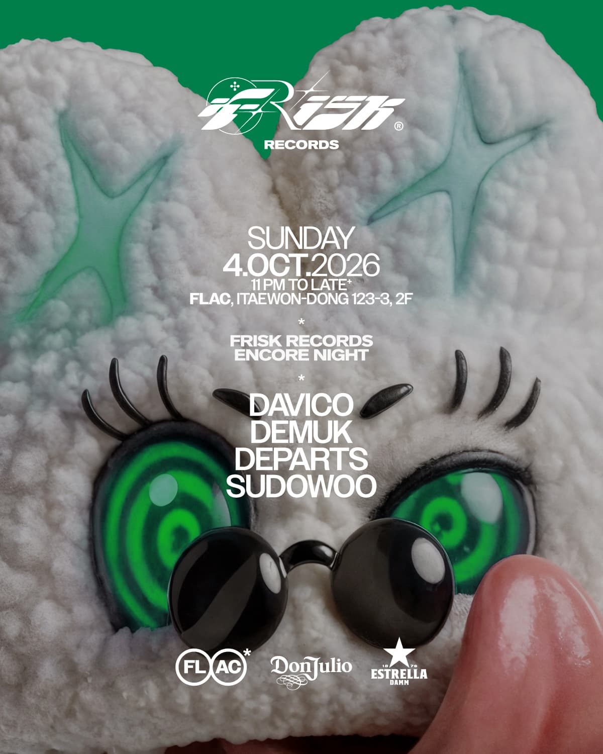 FRISK: Encore night flyer