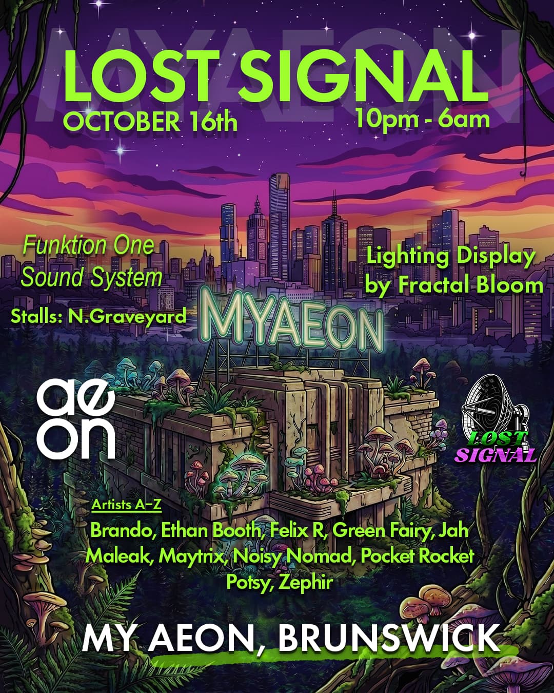 Lost Signal flyer