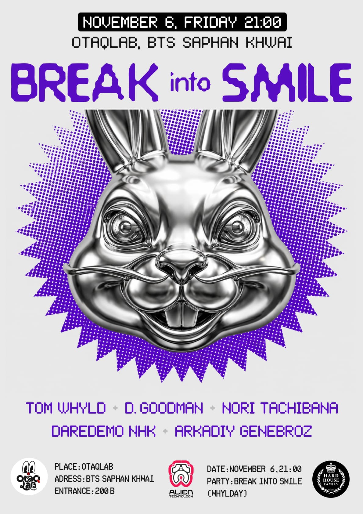 BREAK into SMILE flyer