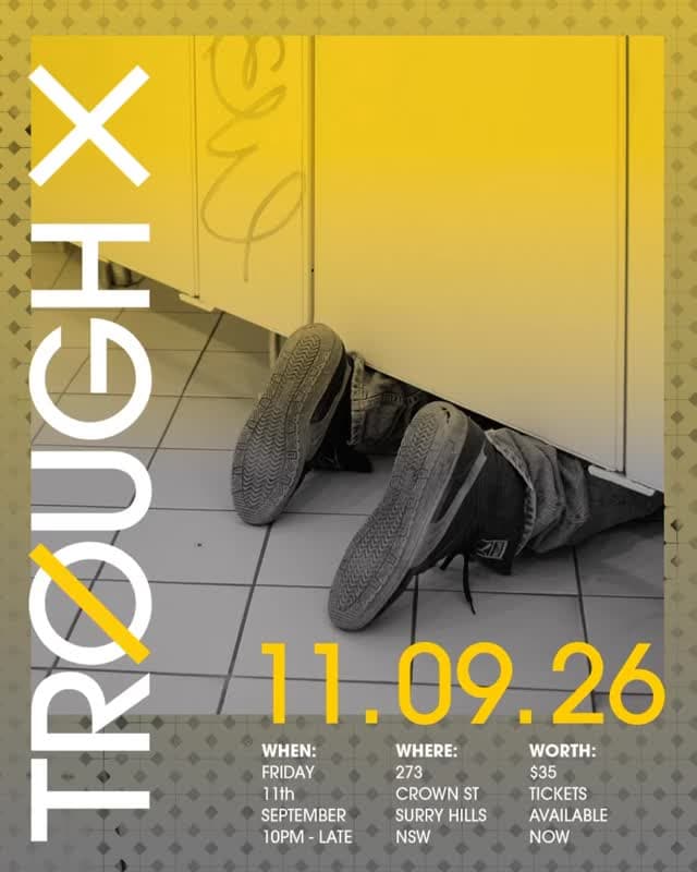 TROUGH X Sydney flyer