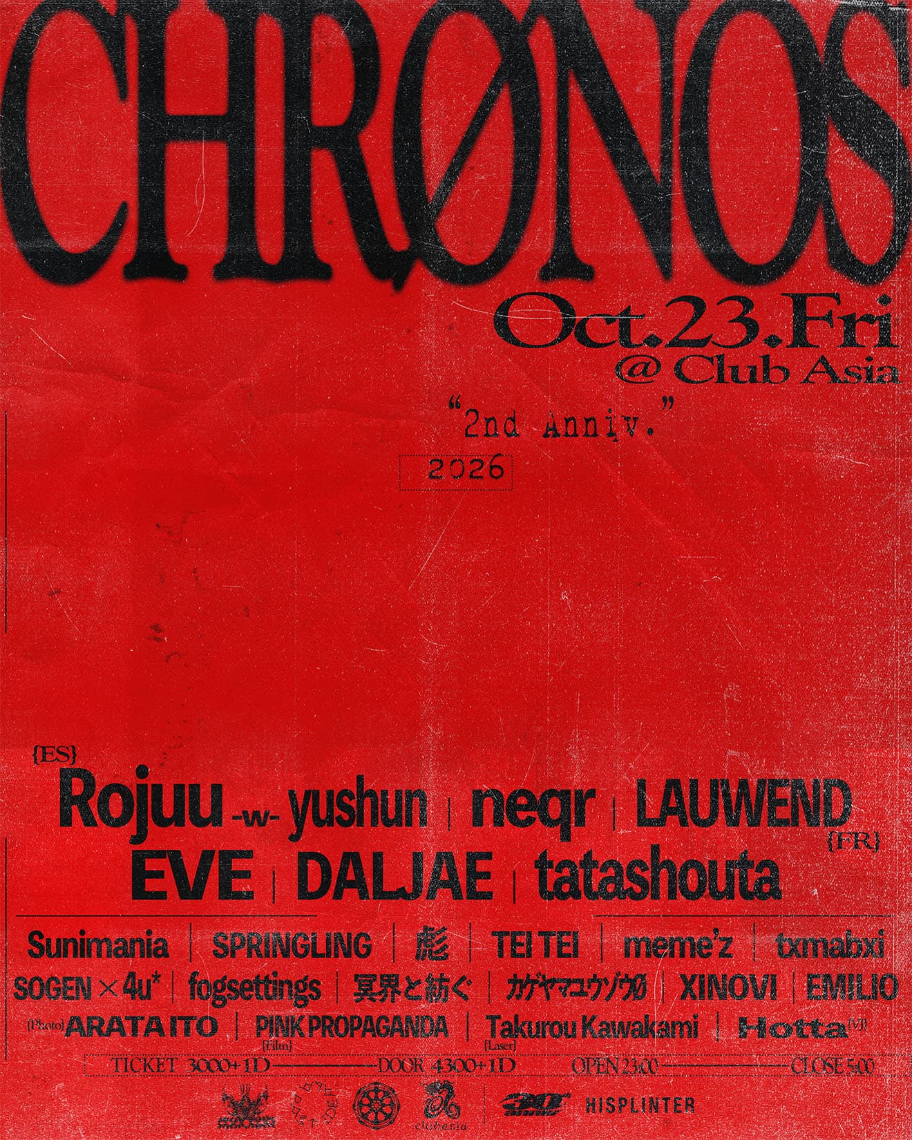 CHRØNOS flyer