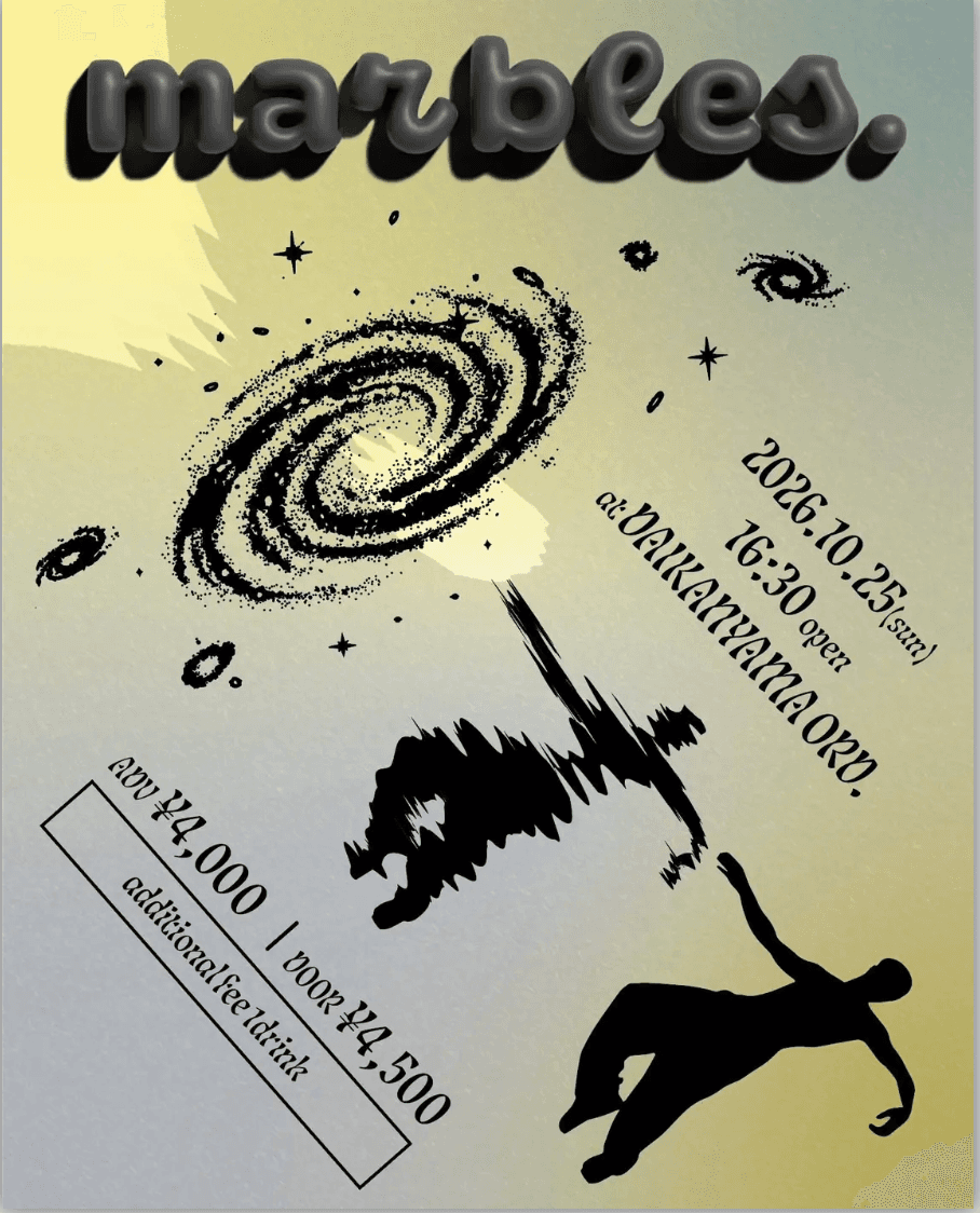 marbles. flyer