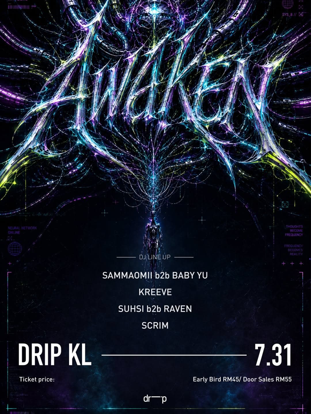 Awaken flyer