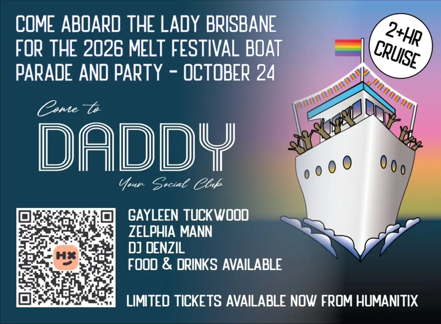 Come Aboard To Daddy flyer