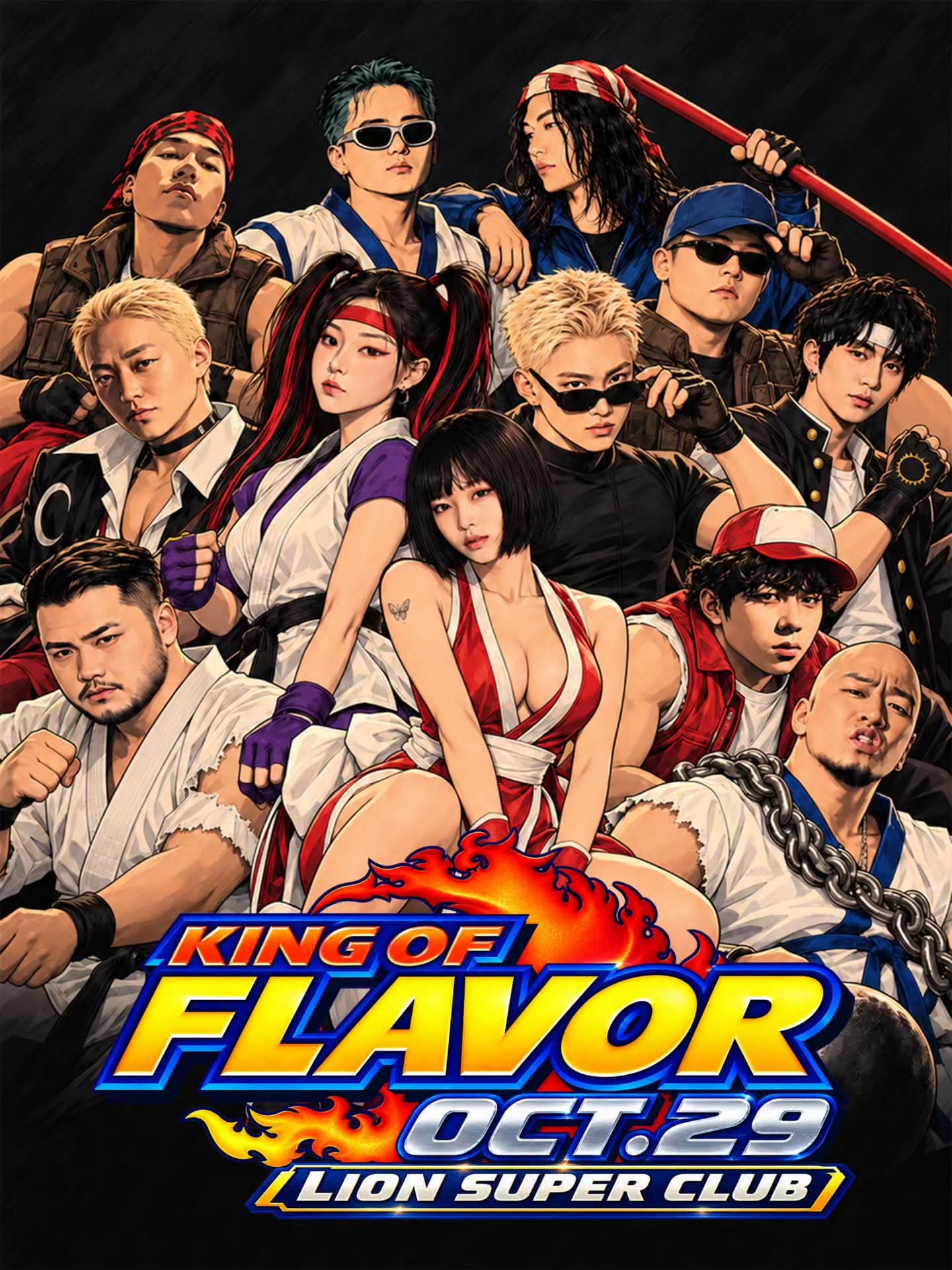 K.O.F. - KING OF FLAVORS flyer