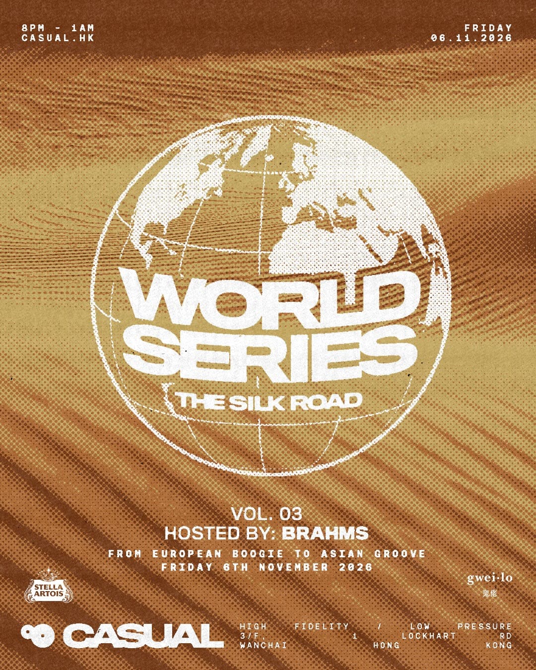 World Series Vol.3: The Silk Road presented by Brahms flyer