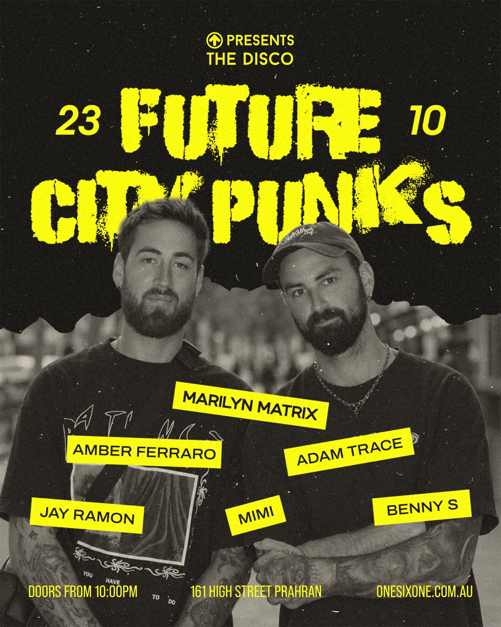 Future City Punks - onesixone flyer