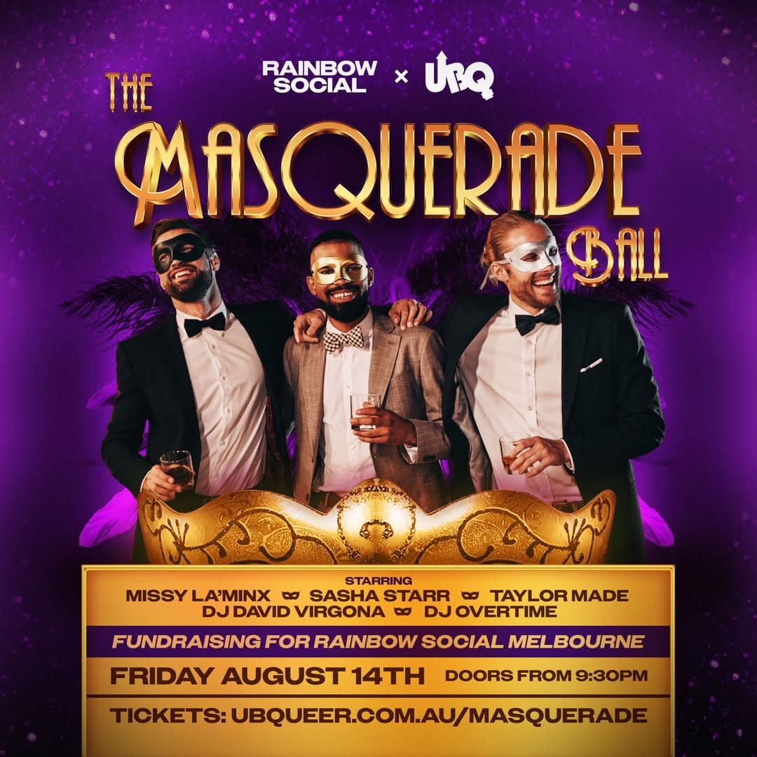 The Masquerade Ball flyer