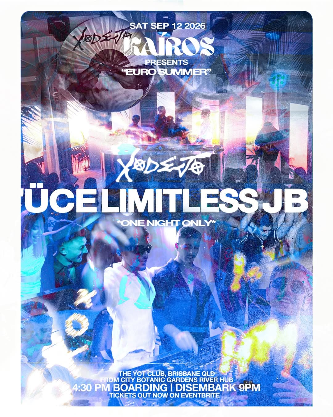 Euro Summer Club Kairos flyer
