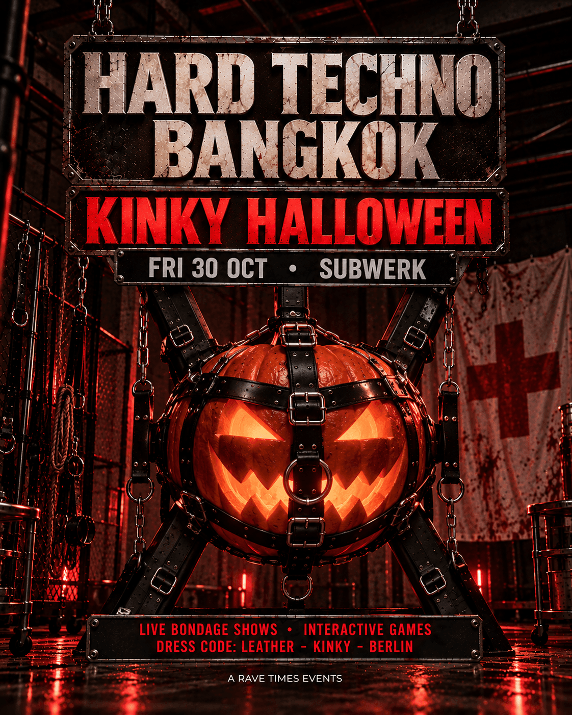 KINKY HALLOWEEN flyer