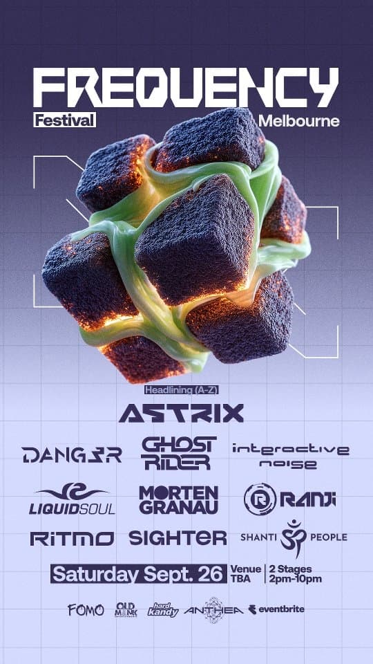 Frequency Festival Melbourne flyer