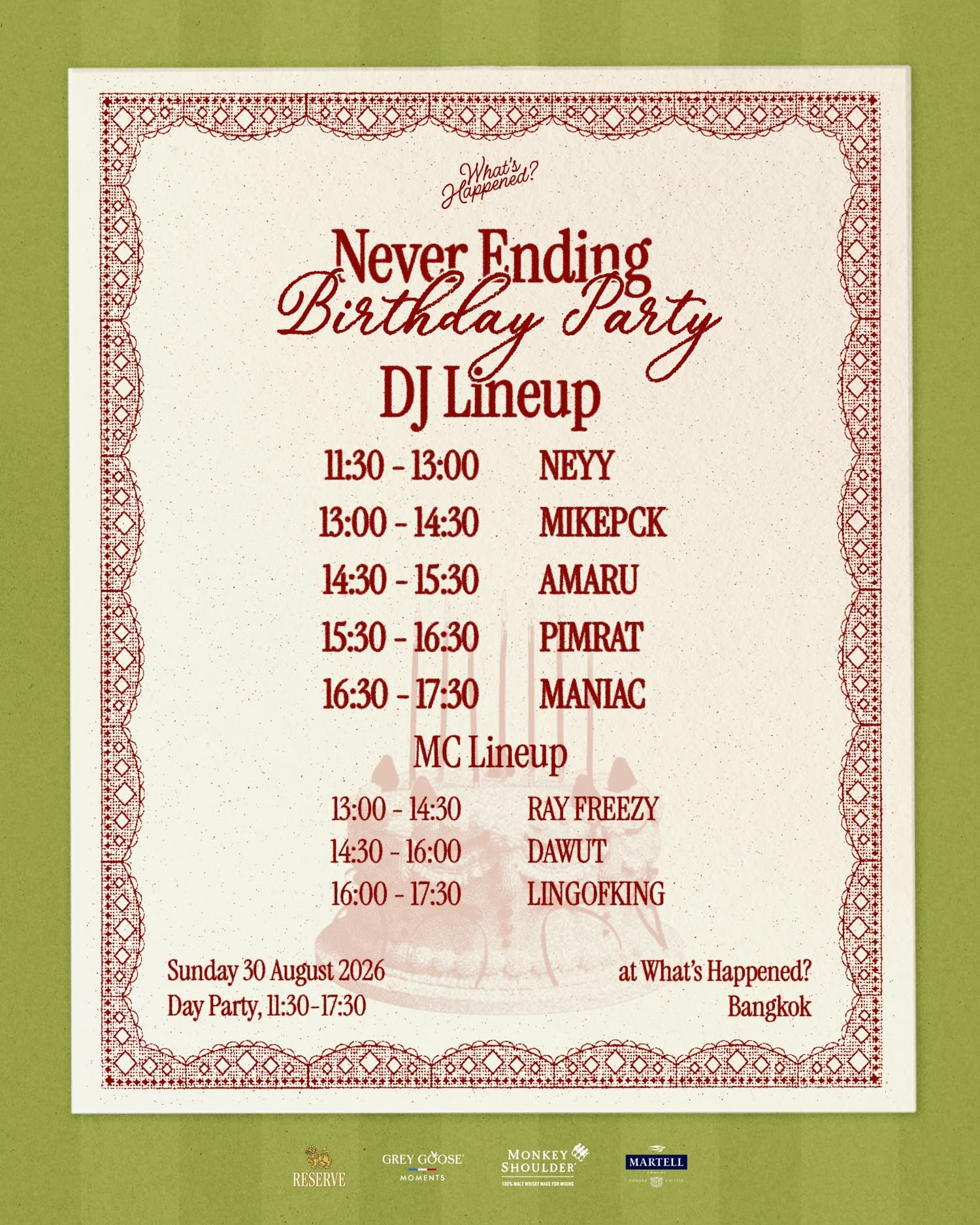 Never Ending Birthday Party flyer - image 4 of 12
