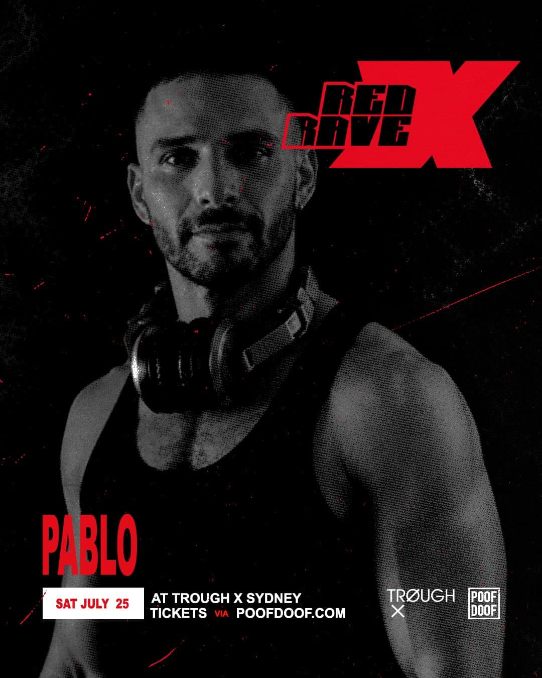 RED RAVE X Sydney flyer - image 4 of 4