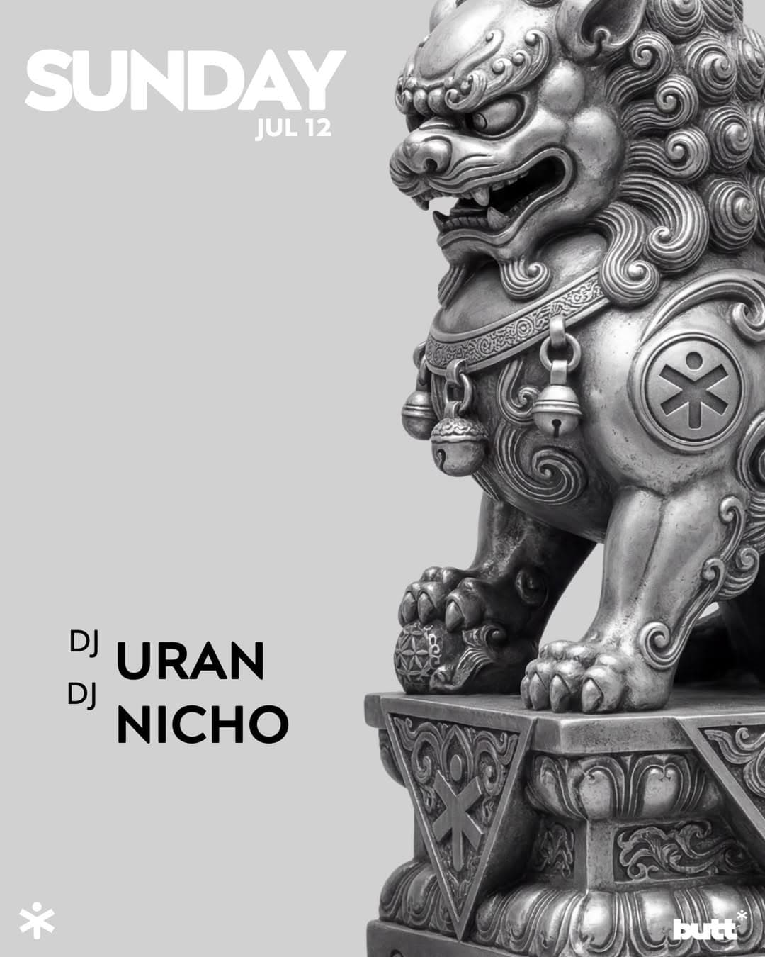 Sunday Jul 12 flyer