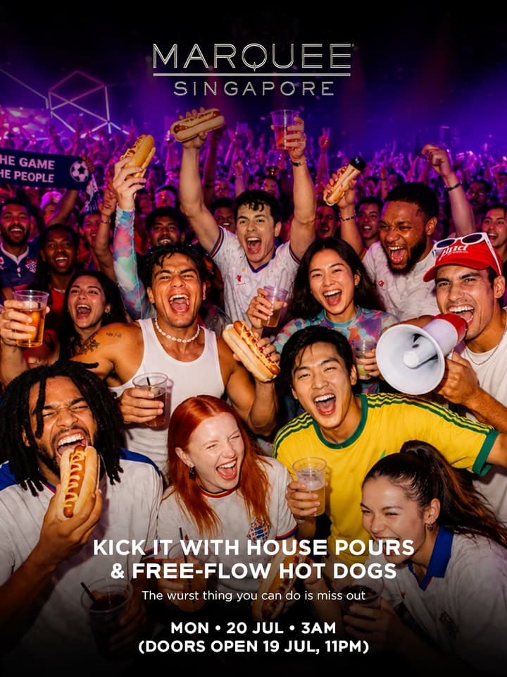Marquee's World Cup Finals Screening flyer