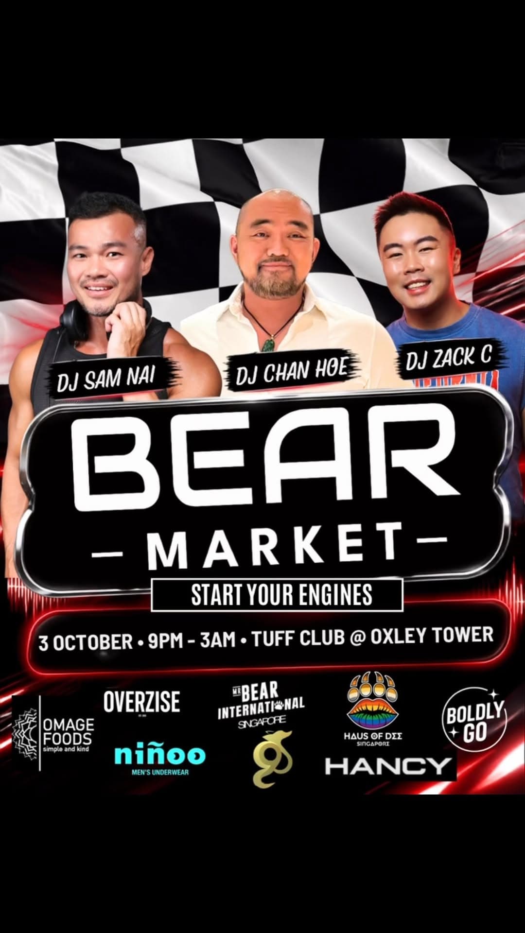 BEAR MARKET β START YOUR ENGINES flyer