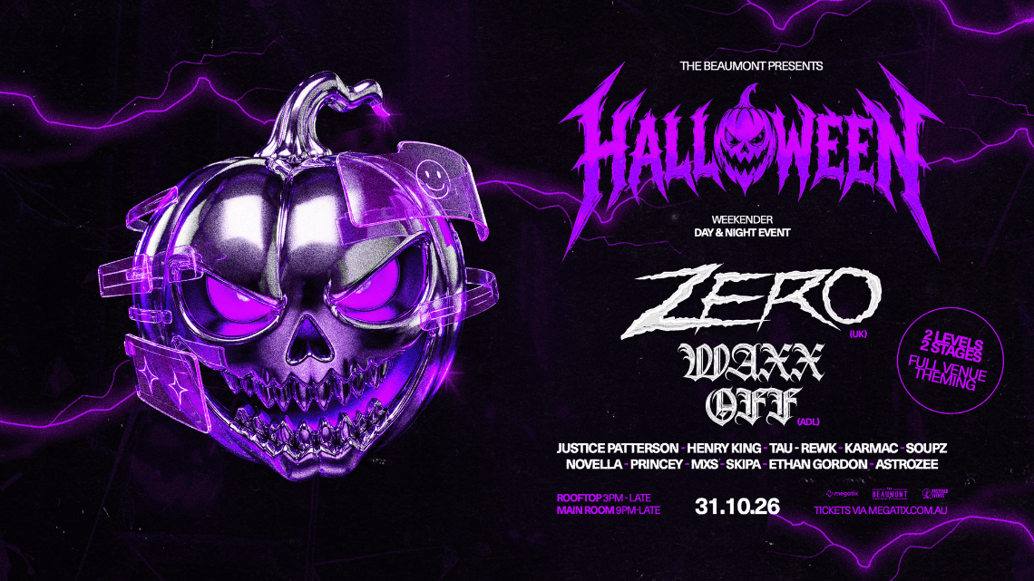 HALLOWEEN with ZERO (UK) & WAXX OFF flyer - image 2 of 3
